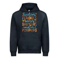 Navy Bonfires flannels Urban Hoodie - RanaPortraitStore