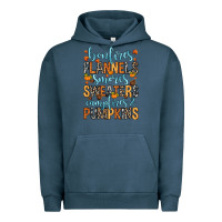 Pigment Midnight Navy Bonfires flannels Urban Hoodie - RanaPortraitStore