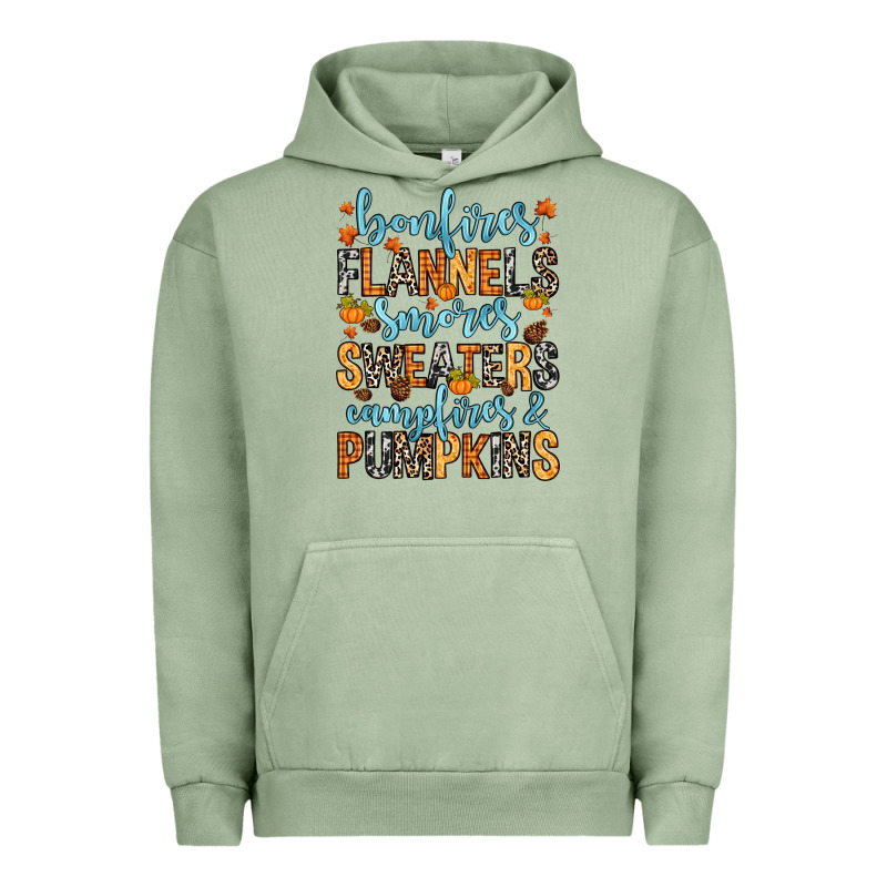 Bonfires Flannels Urban Hoodie by RanaPortraitStore | Teevron