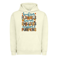Pigment Pistachio Bonfires flannels Urban Hoodie - RanaPortraitStore