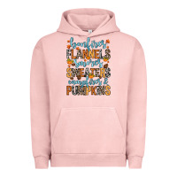 Pigment Salmon Bonfires flannels Urban Hoodie - RanaPortraitStore