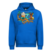 Cobalt Cozy season Fall Urban Hoodie - RanaPortraitStore