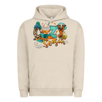 Pigment French Oak Cozy season Fall Urban Hoodie - RanaPortraitStore