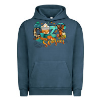 Pigment Midnight Navy Cozy season Fall Urban Hoodie - RanaPortraitStore