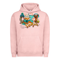 Pigment Salmon Cozy season Fall Urban Hoodie - RanaPortraitStore