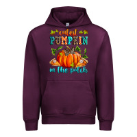 Mauve Wine Cutest pumpkin in the patch Urban Hoodie - RanaPortraitStore