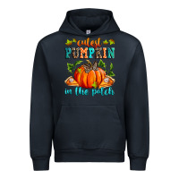 Navy Cutest pumpkin in the patch Urban Hoodie - RanaPortraitStore
