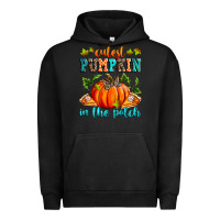 Pigment Black Cutest pumpkin in the patch Urban Hoodie - RanaPortraitStore