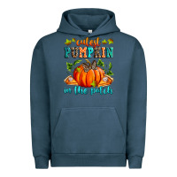 Pigment Midnight Navy Cutest pumpkin in the patch Urban Hoodie - RanaPortraitStore