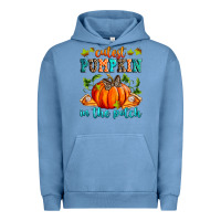 Pigment Pebble Blue Cutest pumpkin in the patch Urban Hoodie - RanaPortraitStore