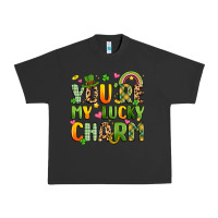 Pigment Black you're my lucky charm Urban Heavy Tee - Artiststas
