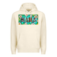 Tofu Turquoise and Daisy Mama Premium Hoodie - RanaPortraitStore