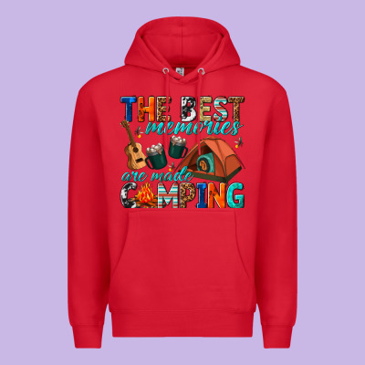 Premium Hoodie the best memories are made camping