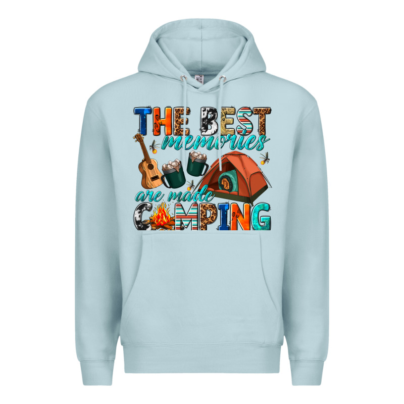 The Best Memories Are Made Camping Premium Hoodie by texasbilliewilder | Teevron