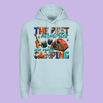 Premium Hoodie the best memories are made camping