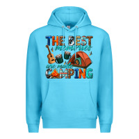 Ocean Blue the best memories are made camping Premium Hoodie - texasbilliewilder