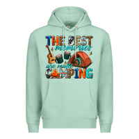 Seafoam the best memories are made camping Premium Hoodie - texasbilliewilder