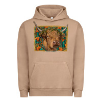 Pigment Burro Fall Cow Urban Hoodie - RanaPortraitStore
