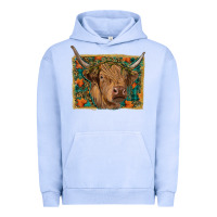 Pigment Grape Ice Fall Cow Urban Hoodie - RanaPortraitStore