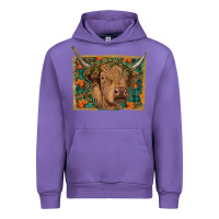 Tulip Fall Cow Urban Hoodie - RanaPortraitStore