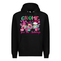 Black gnome for the holidays Premium Hoodie - Zillion Design Studio
