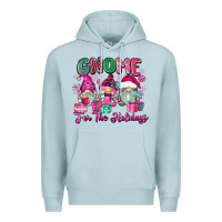 Blue Mist gnome for the holidays Premium Hoodie - Zillion Design Studio