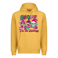 Mustard gnome for the holidays Premium Hoodie - Zillion Design Studio