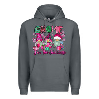 Rock gnome for the holidays Premium Hoodie - Zillion Design Studio