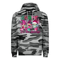 Slate Camo gnome for the holidays Premium Hoodie - Zillion Design Studio