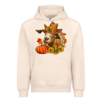 Sandshell Fall Goat Urban Hoodie - RanaPortraitStore