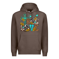 Coffee true love Premium Hoodie - texasbilliewilder
