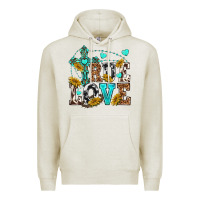 Oatmeal Heather true love Premium Hoodie - texasbilliewilder