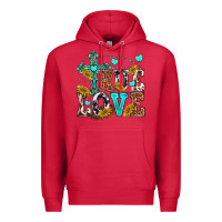 Cardinal true love Premium Hoodie - texasbilliewilder