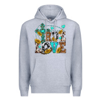 Heather Grey true love Premium Hoodie - texasbilliewilder