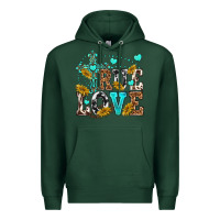 Sports Green true love Premium Hoodie - texasbilliewilder