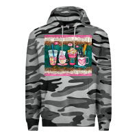 Slate Camo teacher coffee cups Premium Hoodie - AdoDesignShop