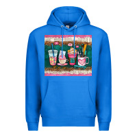 True Royal teacher coffee cups Premium Hoodie - AdoDesignShop