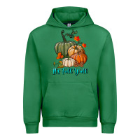 Emerald Happy Fall Y'all Pumpkins Urban Hoodie - RanaPortraitStore