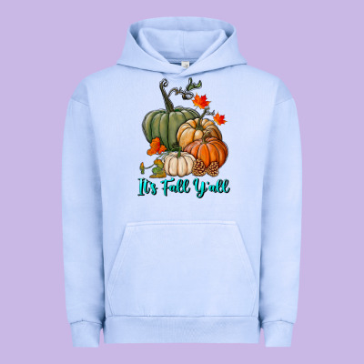 Urban Hoodie Happy Fall Y'all Pumpkins