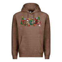 Chestnut Christmas teacher Premium Hoodie - Zillion Design Studio