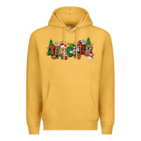 Mustard Christmas teacher Premium Hoodie - Zillion Design Studio