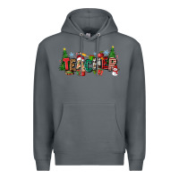 Rock Christmas teacher Premium Hoodie - Zillion Design Studio