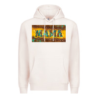 Pale Pink Mama with gemstone Premium Hoodie - RanaPortraitStore