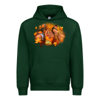 Forest Green Fall sneaker and heel afro woman Urban Hoodie - RanaPortraitStore