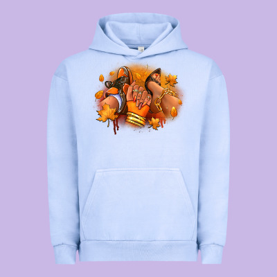 Urban Hoodie Fall sneaker and heel afro woman