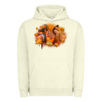 Pigment Pistachio Fall sneaker and heel afro woman Urban Hoodie - RanaPortraitStore