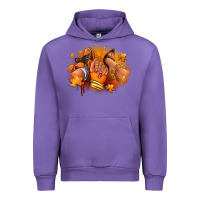 Tulip Fall sneaker and heel afro woman Urban Hoodie - RanaPortraitStore
