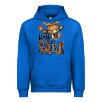 Cobalt Hay Fall heifer Urban Hoodie - RanaPortraitStore