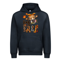 Navy Hay Fall heifer Urban Hoodie - RanaPortraitStore