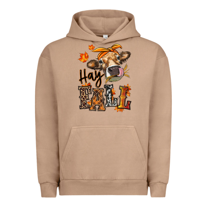 Hay Fall Heifer Urban Hoodie by RanaPortraitStore | Teevron